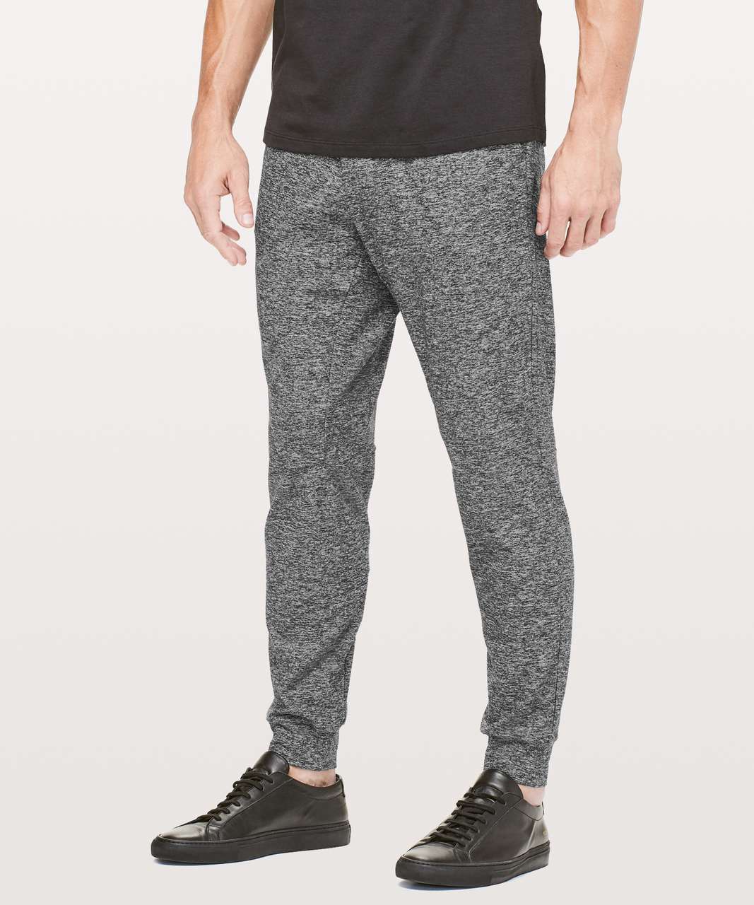 Lululemon Intent Jogger *Shorter - Heathered Black - lulu fanatics