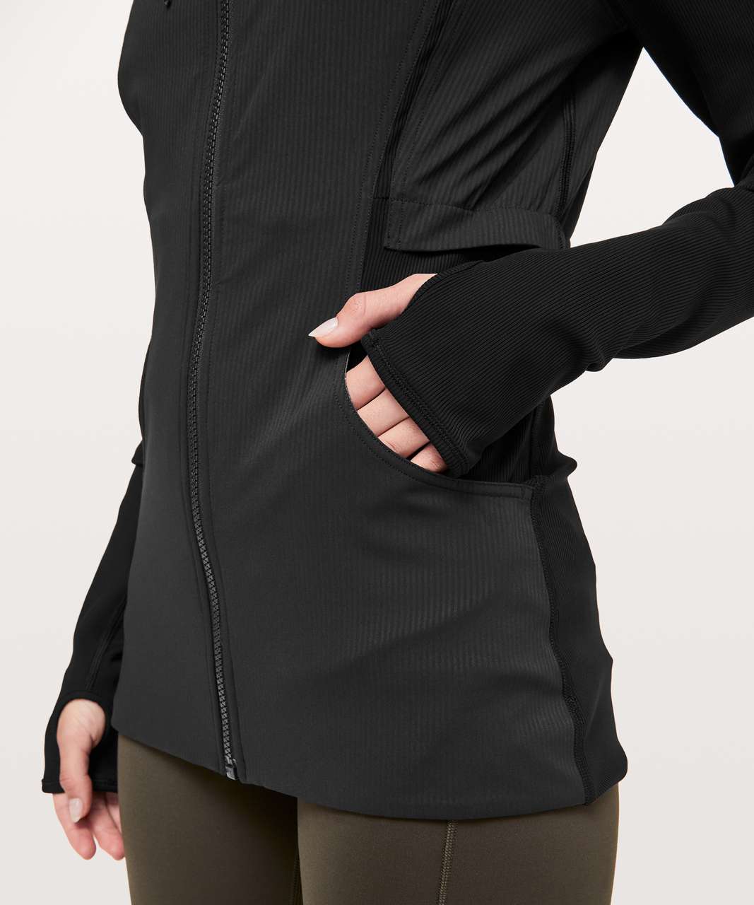 lululemon dance studio jacket rib sleeve