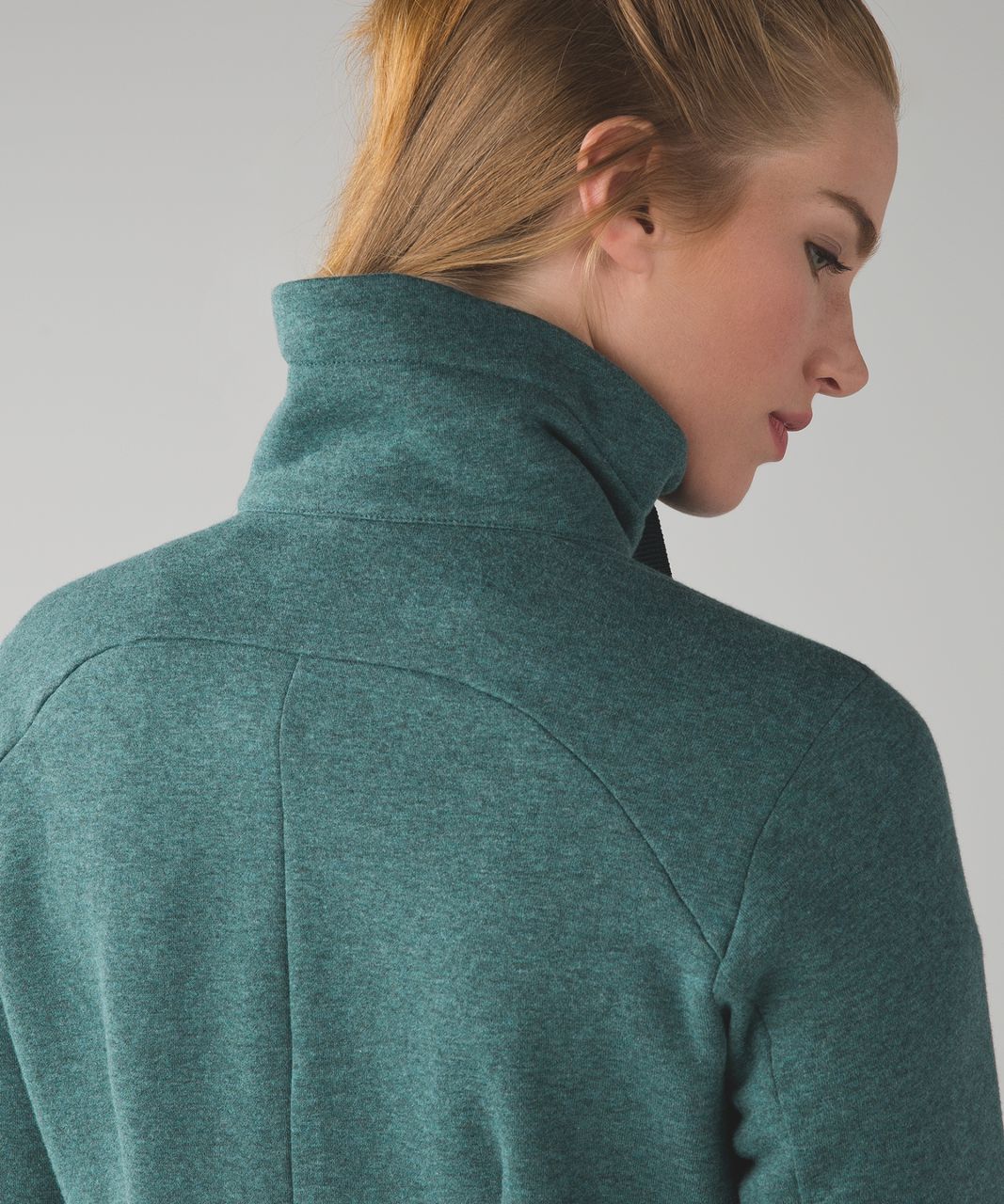 Lululemon &go Take-Off Fleece - Heathered Deep Green