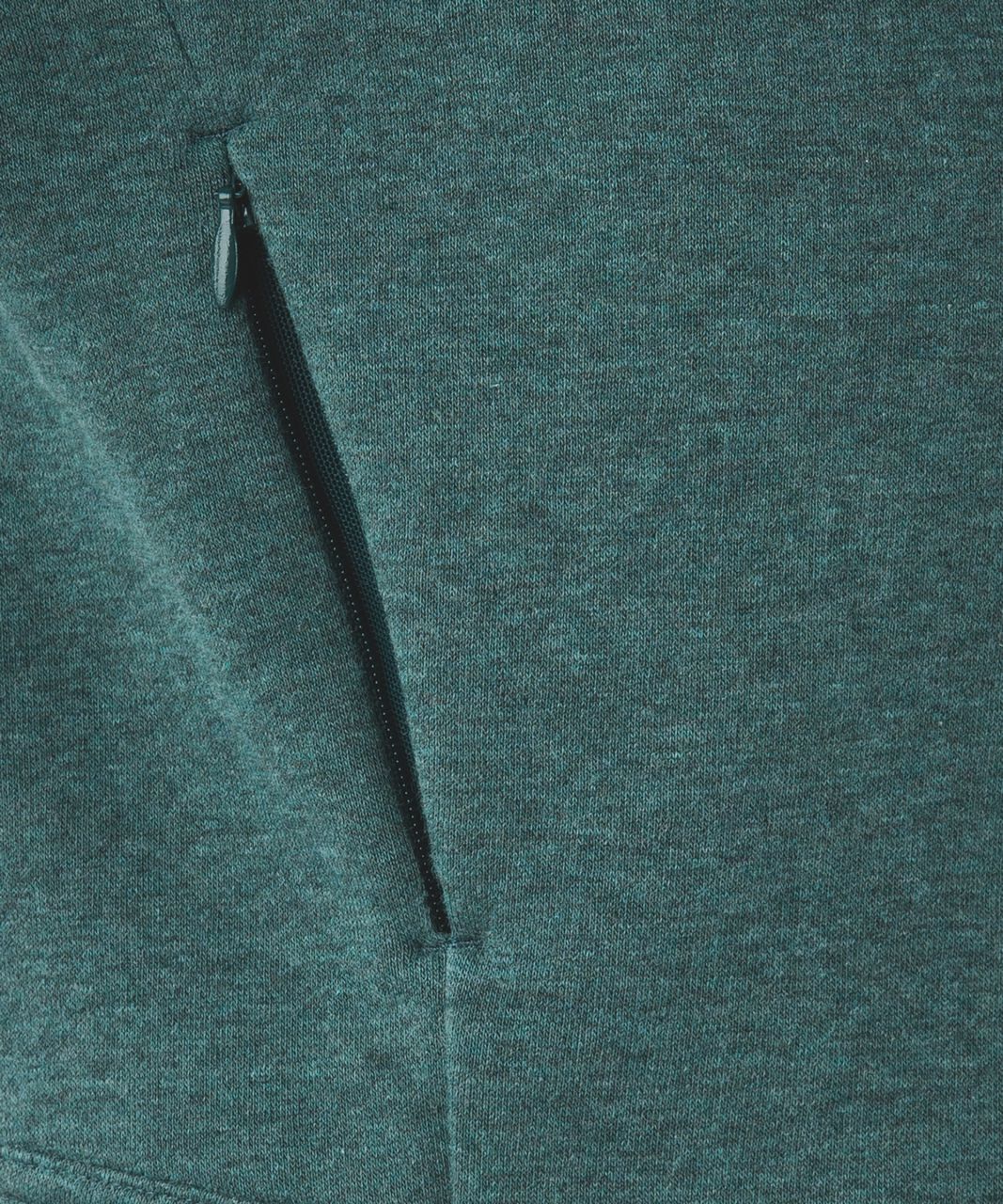 Lululemon &go Take-Off Fleece - Heathered Deep Green