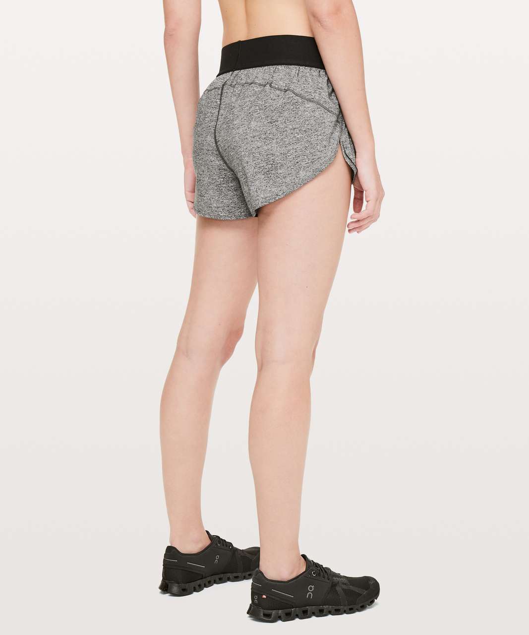 Lululemon Run Times Short II *4 - Heather Lux Multi Black / Black (First  Release) - lulu fanatics