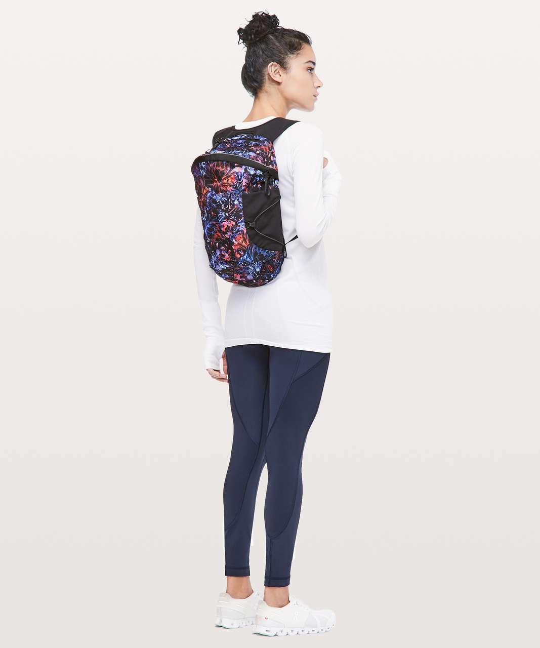 Lululemon Run All Day Backpack II *13L - Neon Blossom Multi - lulu fanatics