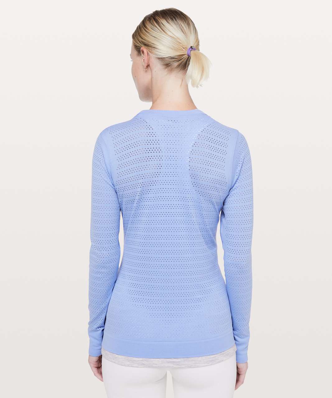 Lululemon Breeze By Long Sleeve *Squad - Hydrangea Blue / Hydrangea Blue