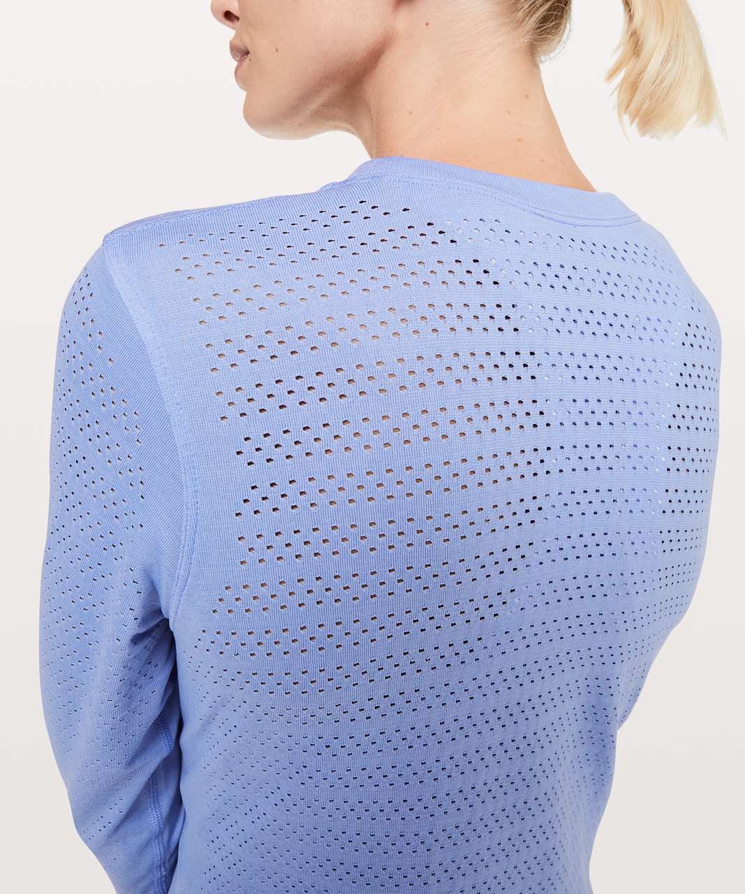 Lululemon Breeze By Long Sleeve *Squad - Hydrangea Blue / Hydrangea Blue