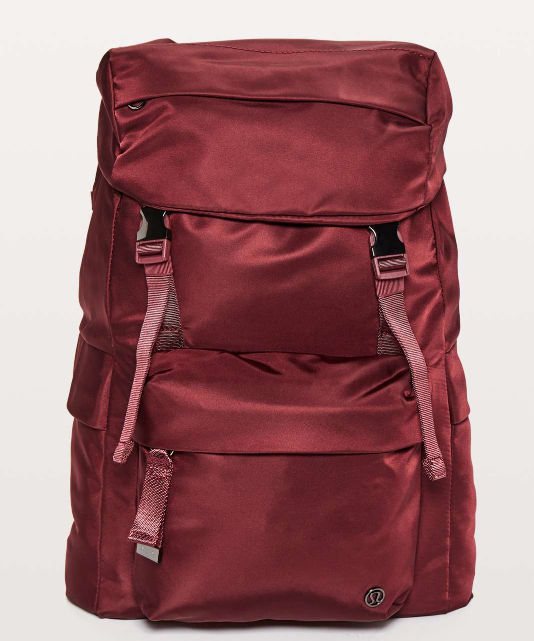 NWT Lululemon City Adventure 2.0 Backpack Maroon Wine HTF Color Burgundy  Carryon