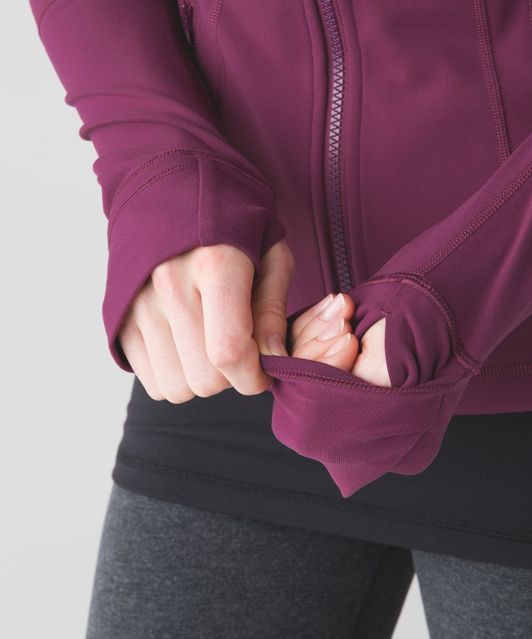 Lululemon Define Jacket (Exhale) - Red Grape