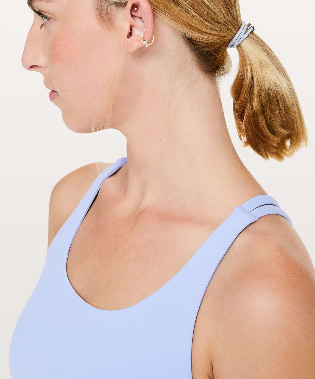 Lululemon Energy Bra *Strapped - Hydrangea Blue