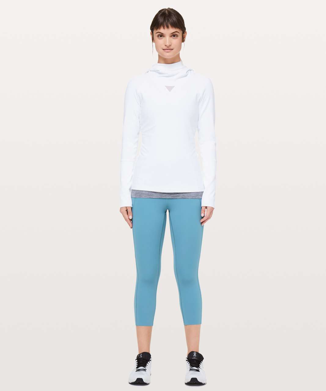 Lululemon Brisk Running Hoodie - White