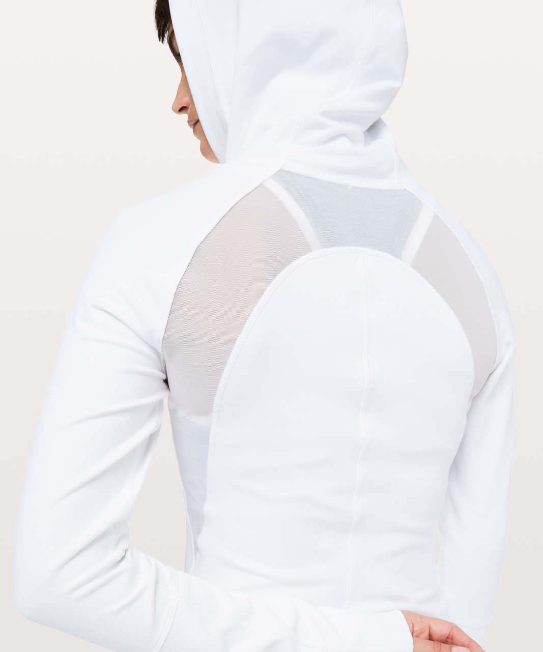 Lululemon Brisk Running Hoodie - White