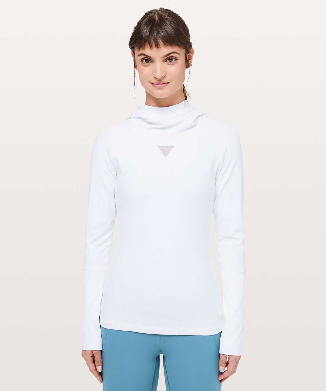 Lululemon Brisk Running Hoodie - White