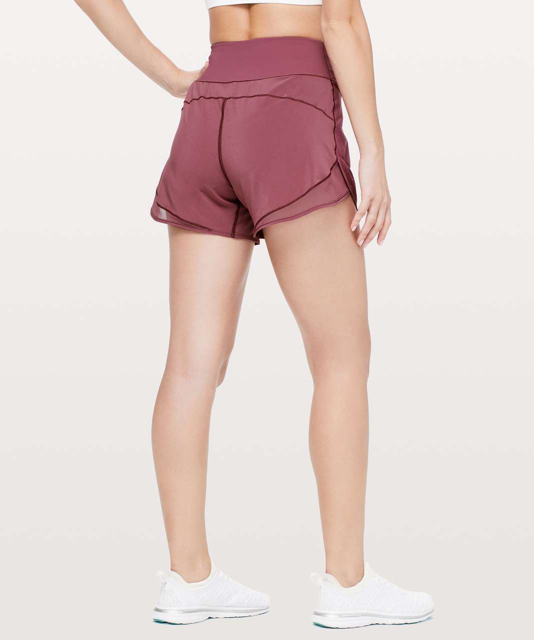 \u0026 Above Train Short - Misty Merlot 