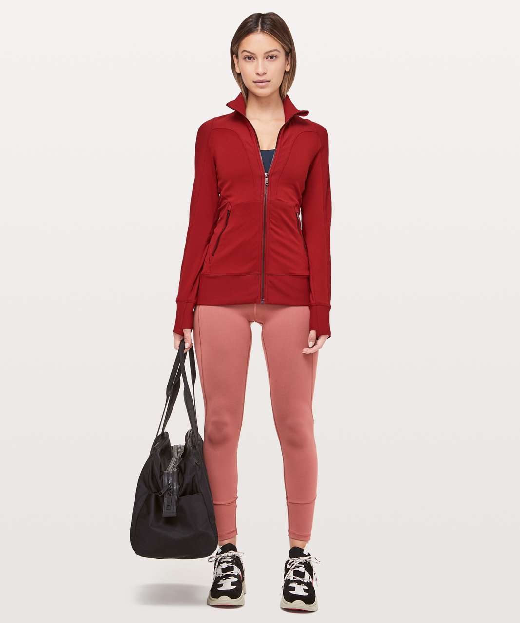 Lululemon Movement To Movement Jacket - Dark Sport Red