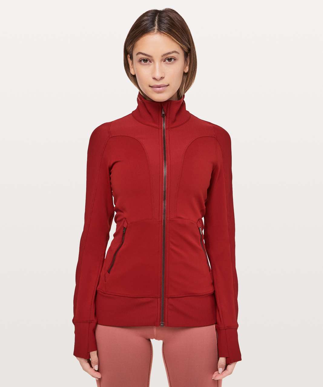 Lululemon Movement To Movement Jacket - Dark Sport Red - lulu fanatics