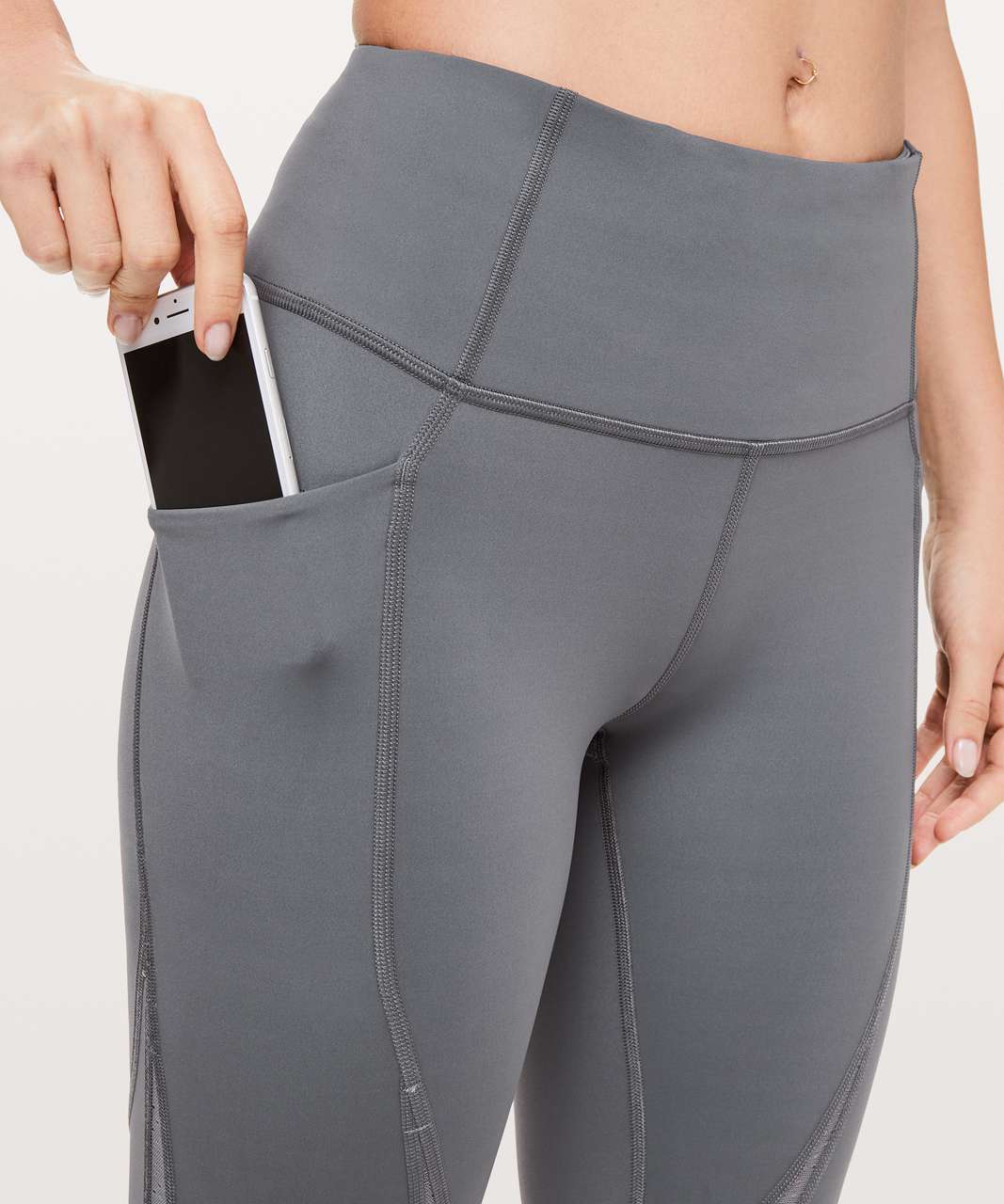 Lululemon Run Smoothly 7/8 Tight *25" - Titanium