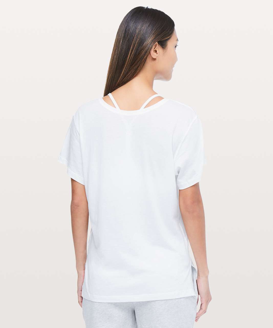 Lululemon Jericho Crew Short Sleeve *Light - White