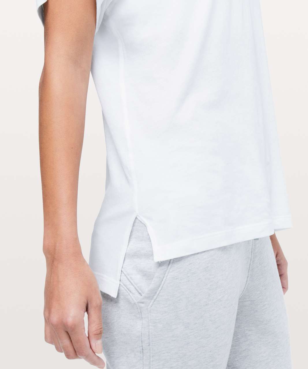 Lululemon Jericho Crew Short Sleeve *Light - White