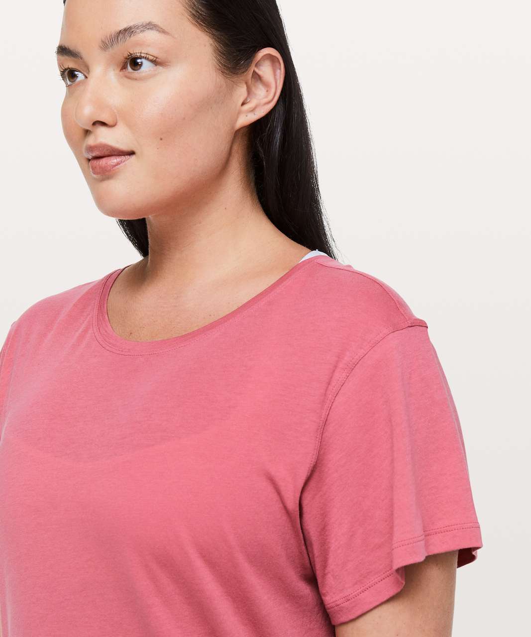 Lululemon Jericho Crew Short Sleeve *Light - Cherry Dust