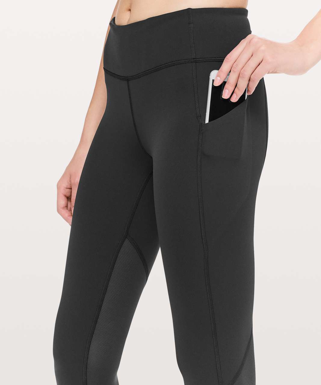 Lululemon Pace Rival Crop *Full-On Luxtreme 22" - Black