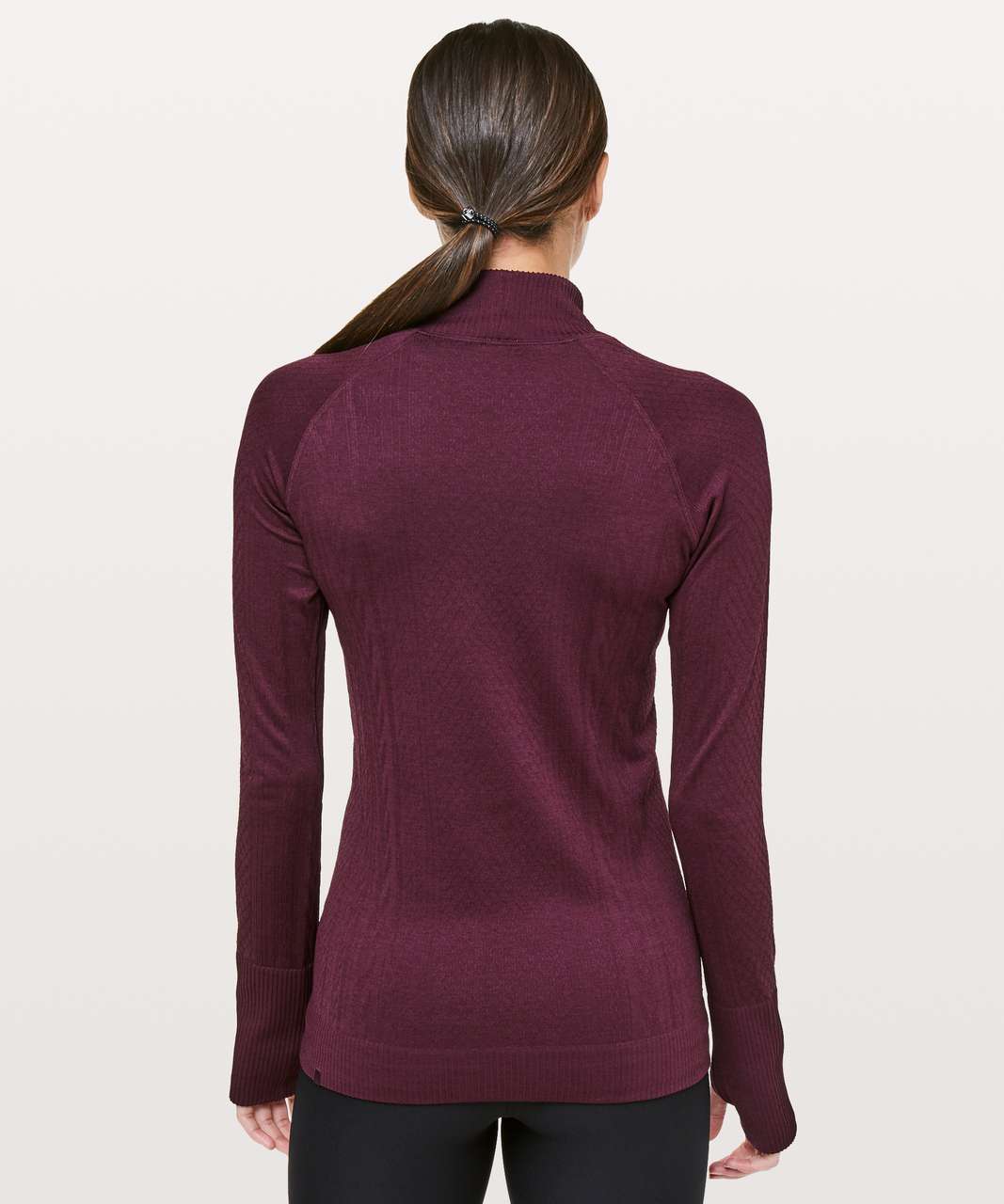 Lululemon Rest Less Mock Neck - Dark Adobe / Dark Adobe - lulu