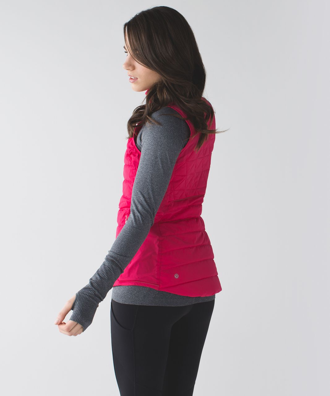 Lululemon Fluffed Up Vest - Boom Juice / Bleached Coral