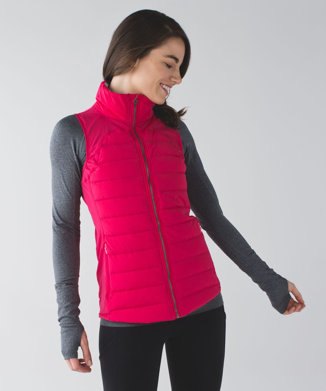 Lululemon Fluffed Up Vest - Boom Juice 