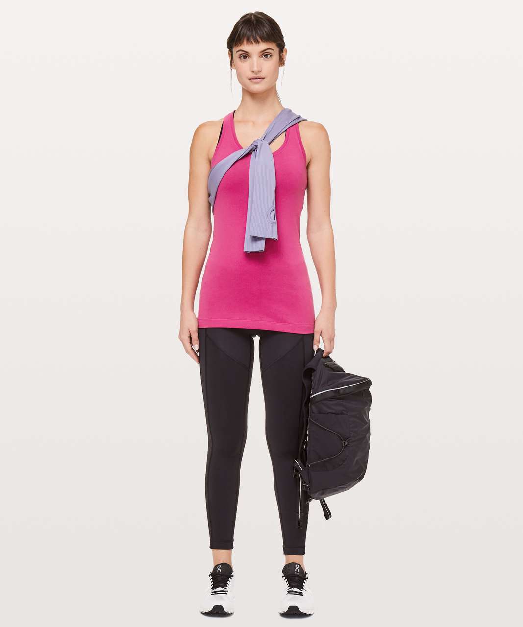 Lululemon Cool Racerback II - Raspberry