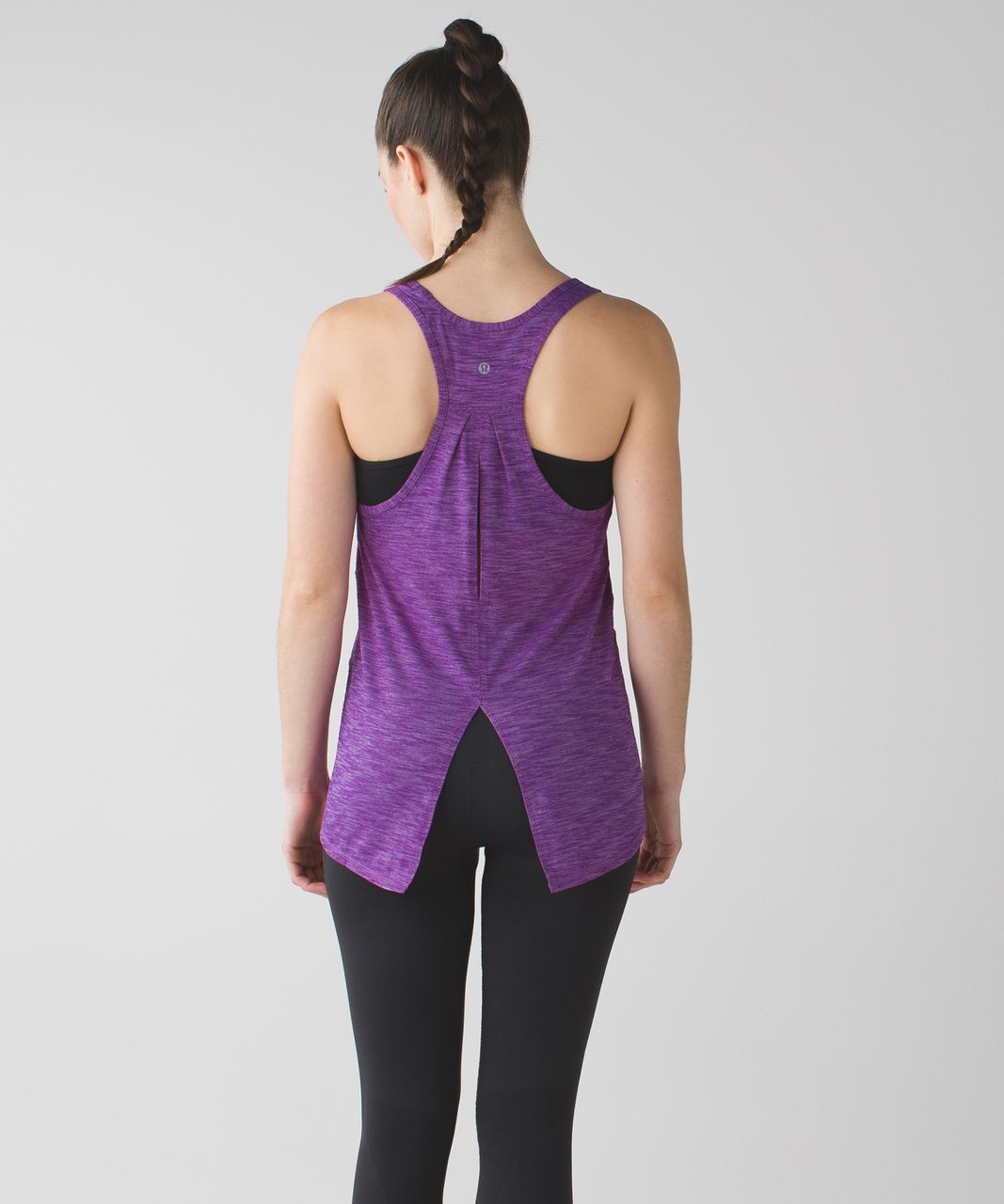 Lululemon Salute the Sun Tank - Heathered Tender Violet