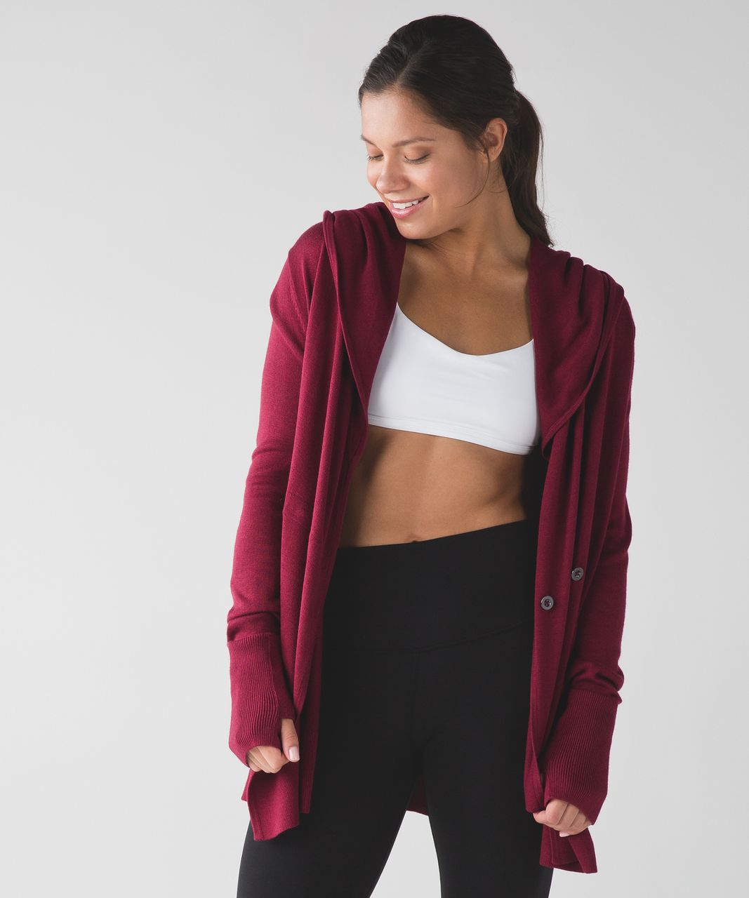 Lululemon Sun Savasana Wrap - Heathered Rosewood