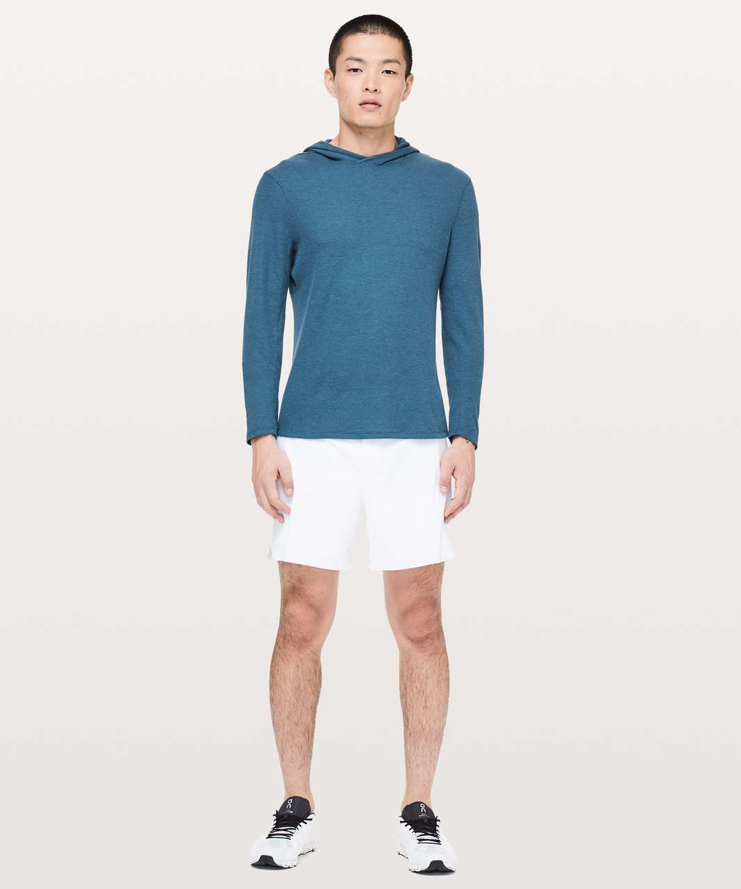 Lululemon Shift Stitch Hoodie - Heathered Poseidon