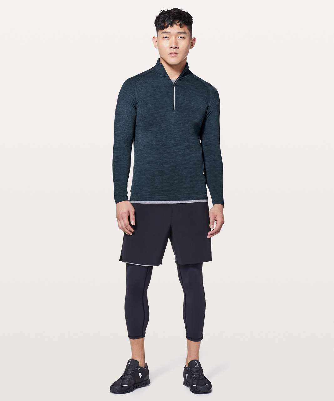 Penn State lululemon Men's Metal Vent Tech Midweight Half Zip