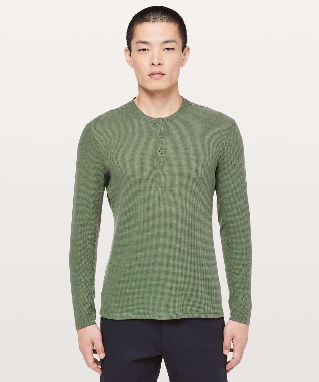 Lululemon Men's Revolve Henley Sweatshirt XL  Long sleeve tshirt men,  Lululemon men, Mens henley