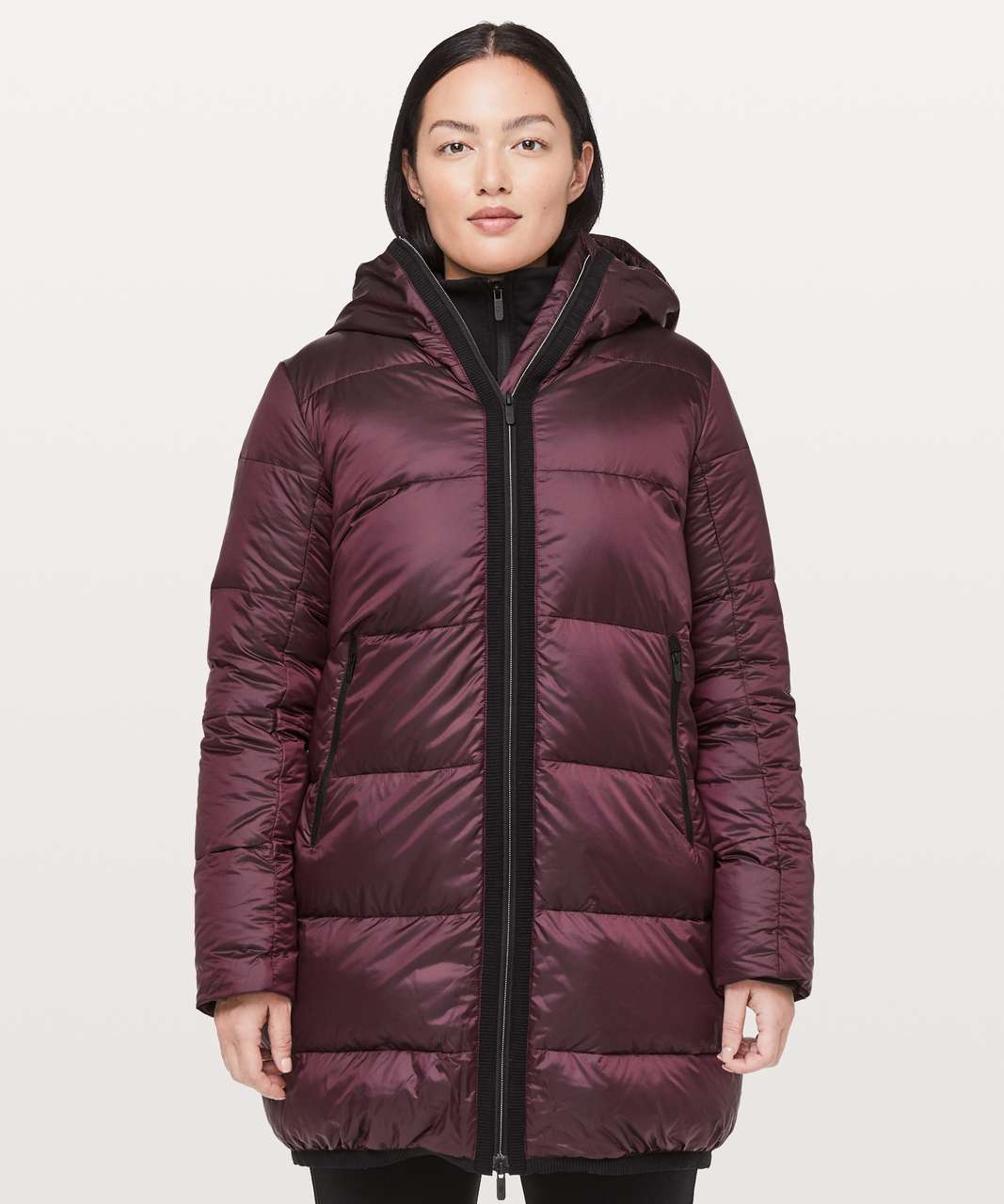 lululemon long puffer coat