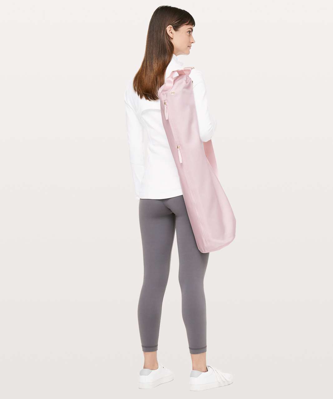 Lululemon Pink Yoga Mat and Bag 70x26