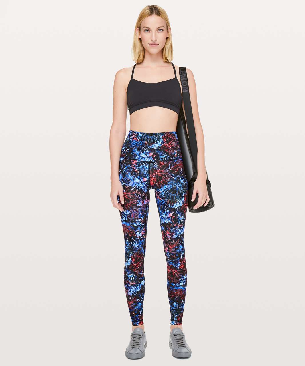 lululemon athletica, Pants & Jumpsuits, Lululemon Size 8 High Waisted  Wunder Under Purple Splatter Galaxy Leggings