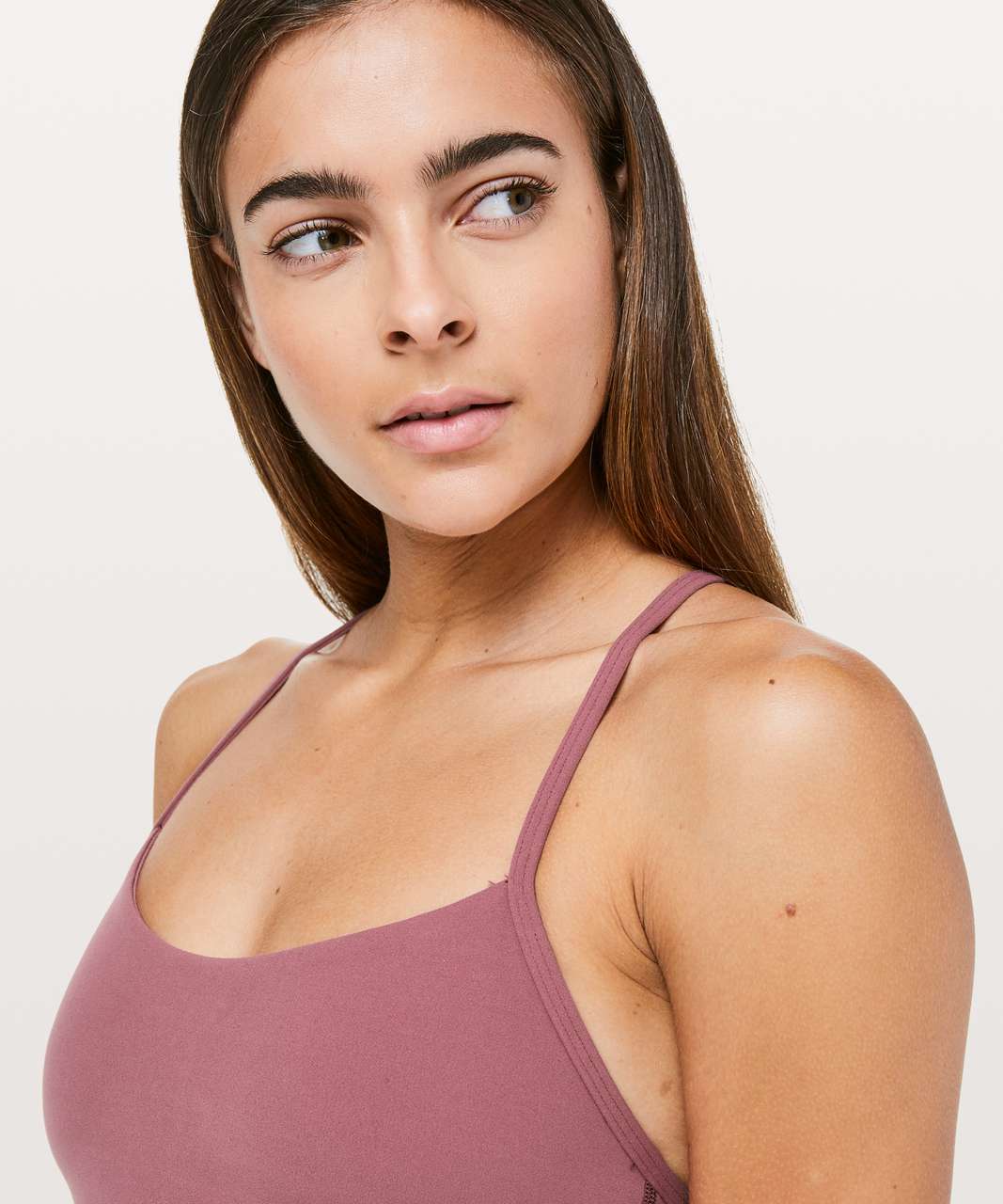 Lululemon Flow Y Bra *Nulu - Misty Merlot