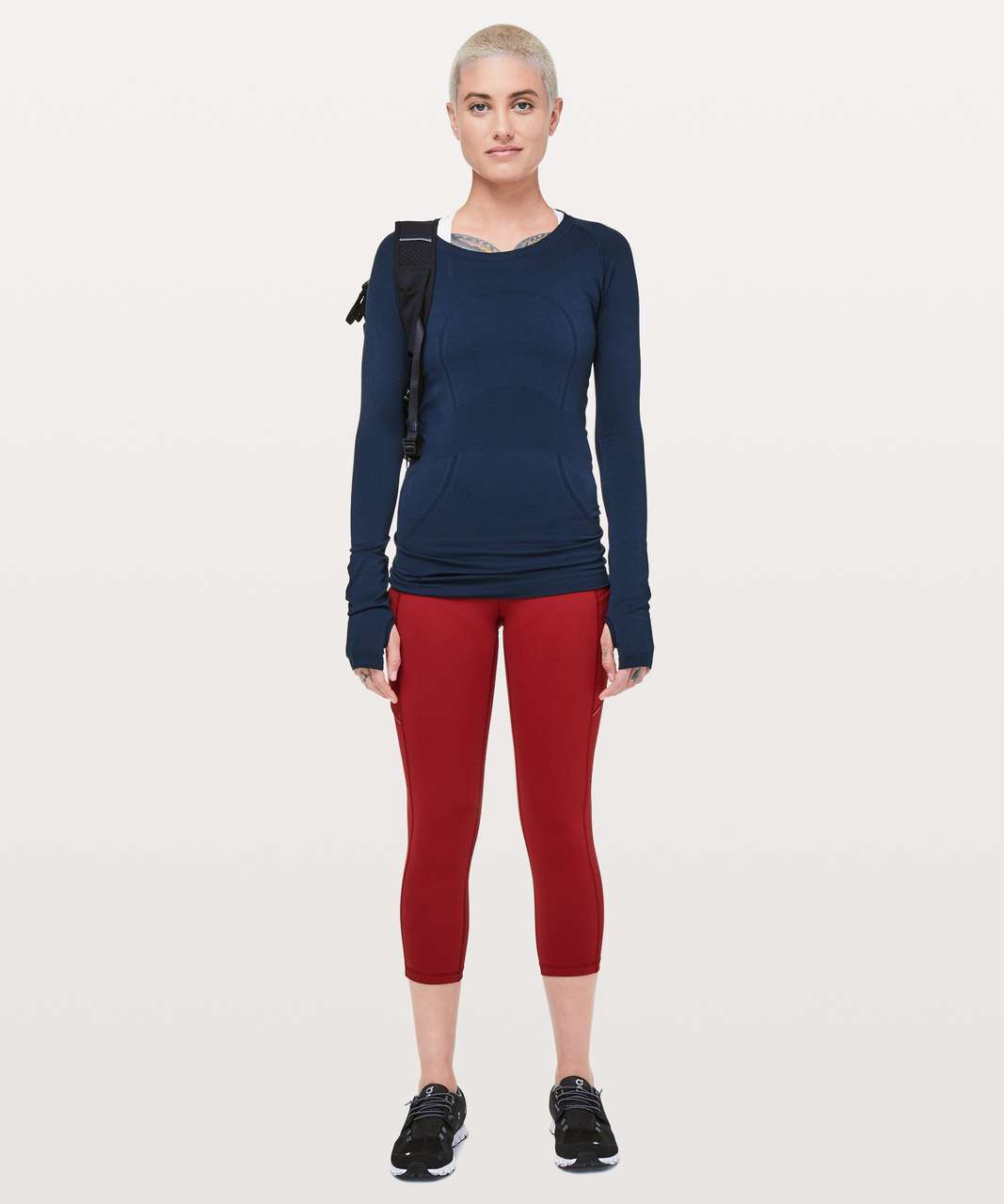 dark sport red lululemon