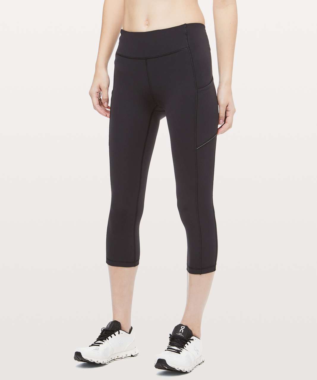 Lululemon Tech Mesh Tight - Black - lulu fanatics