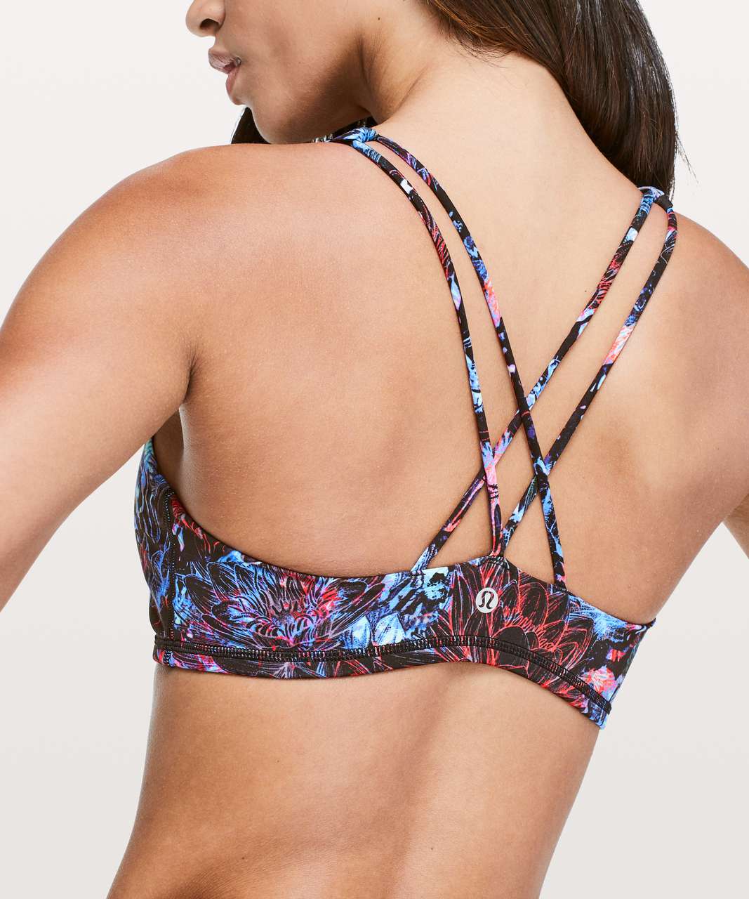 Lululemon Free To Be Bra - Neon Blossom Multi