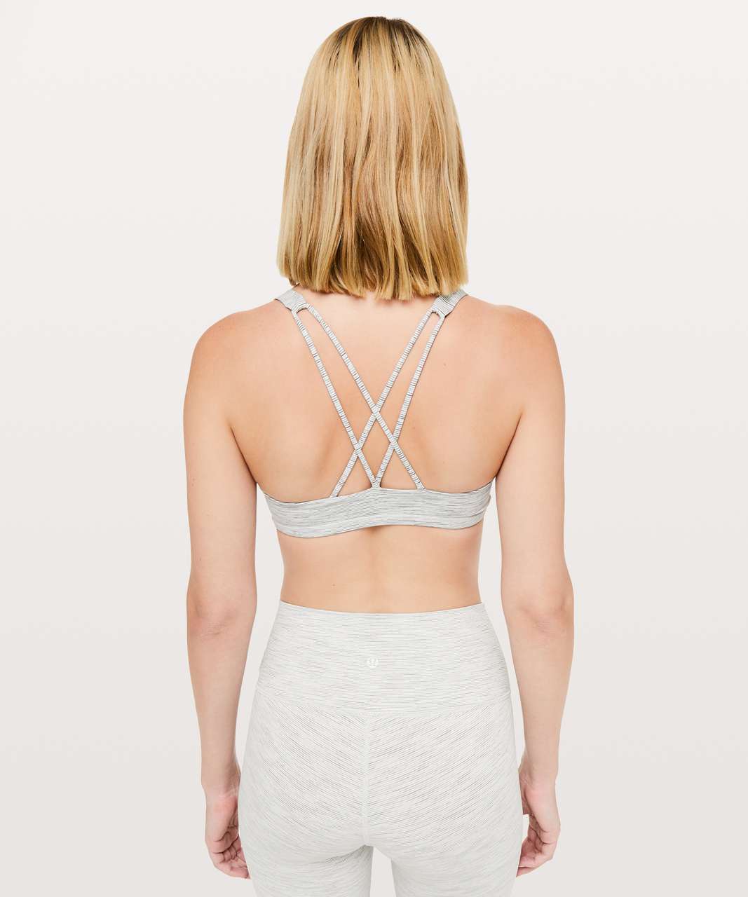 Lululemon Free To Be Bra - Wee Are From Space Ice Grey Alpine White
