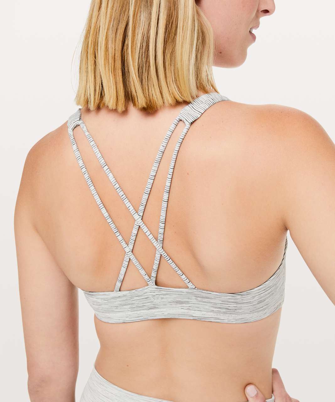 Lululemon Free To Be Bra - Wee Are From Space Ice Grey Alpine White