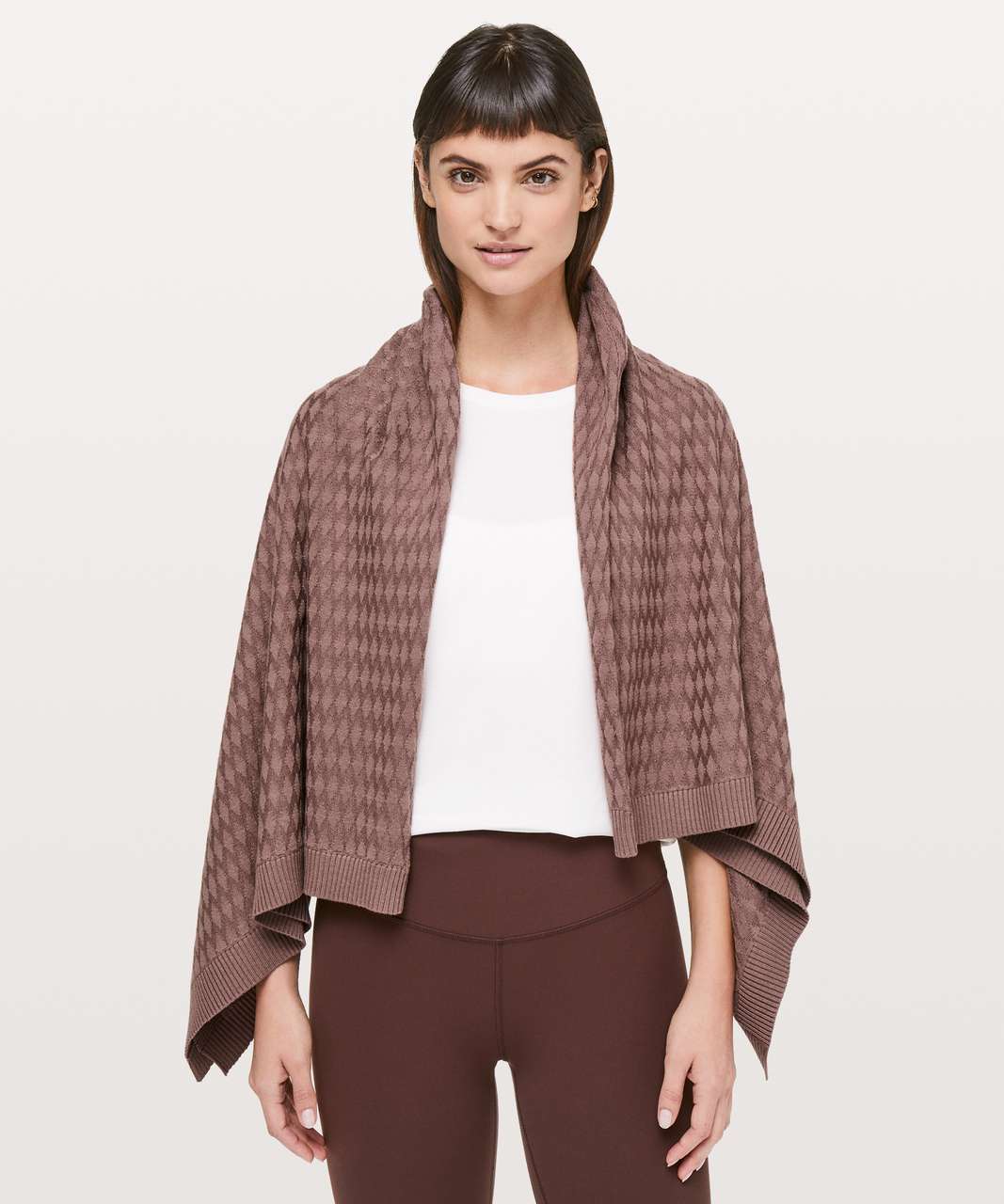 Lululemon Divinity Poncho *Woven - Spanish Oak