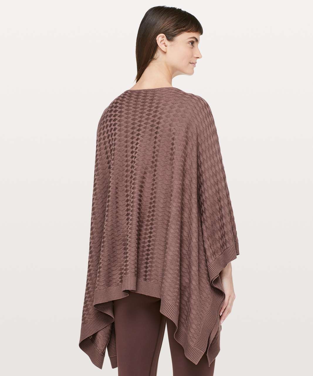 Lululemon Divinity Poncho *Woven - Spanish Oak