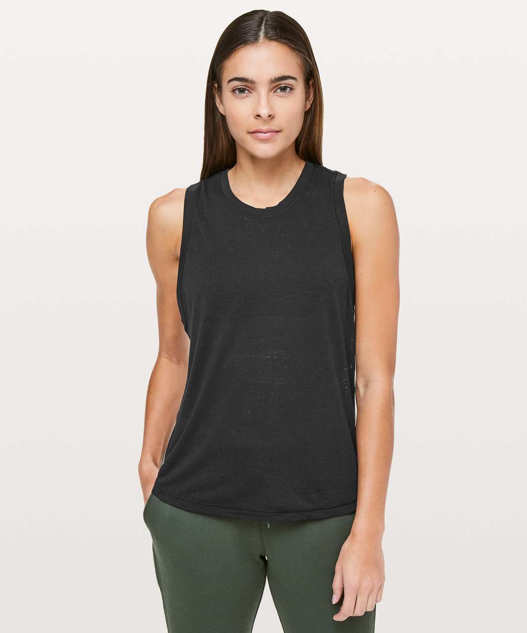 Lululemon Timeless Classic Tank - Black - lulu fanatics