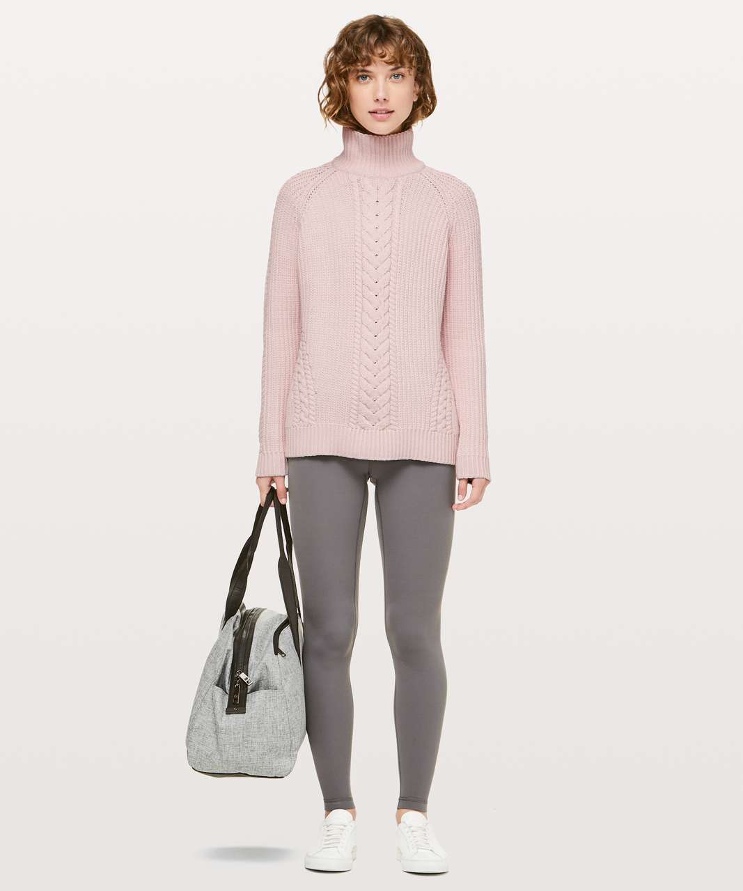 Lululemon Bring The Cozy Turtleneck - Misty Pink