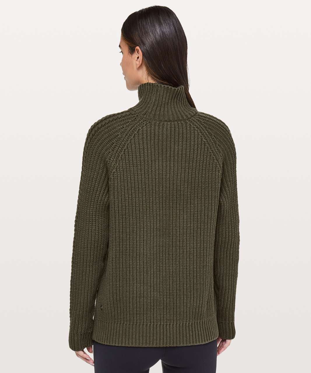 Lululemon Bring The Cozy Turtleneck - Dark Olive