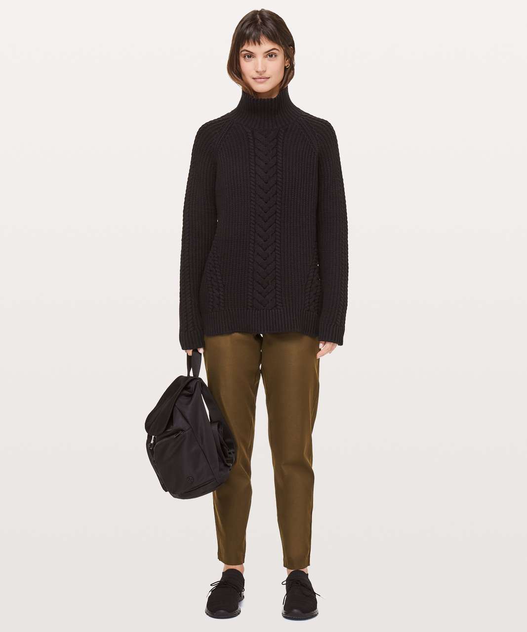 Lululemon Bring The Cozy Turtleneck - Black