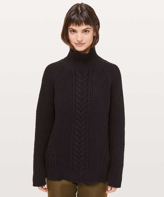 Lululemon Cozy Calling Turtleneck - HCMG Heathered Nepal