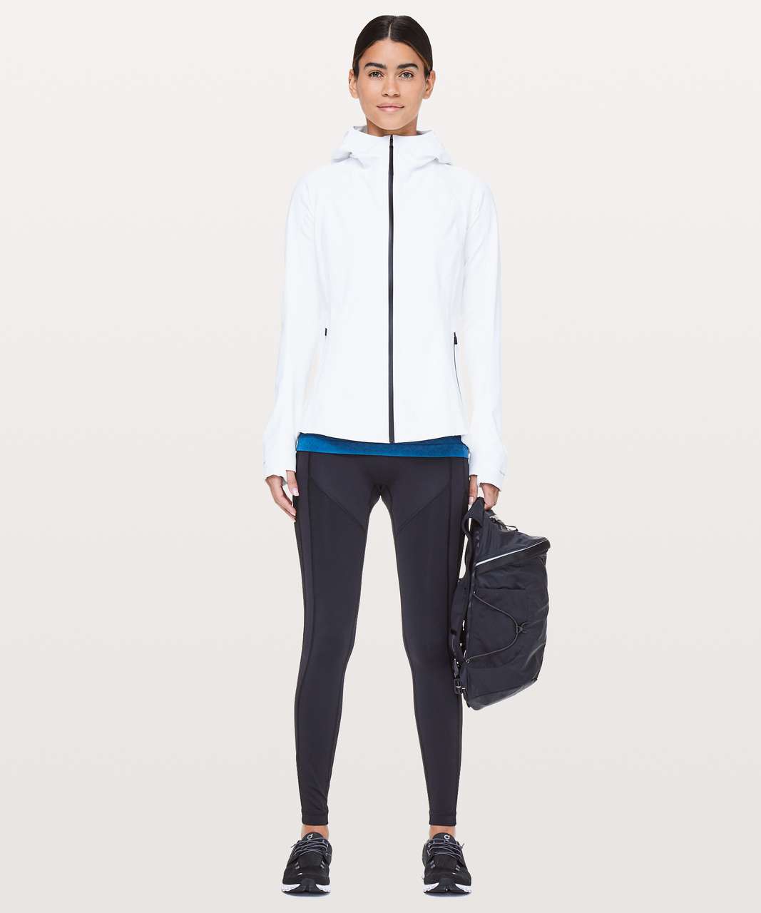 Lululemon Cross Chill Jacket - White (First Release) - lulu fanatics