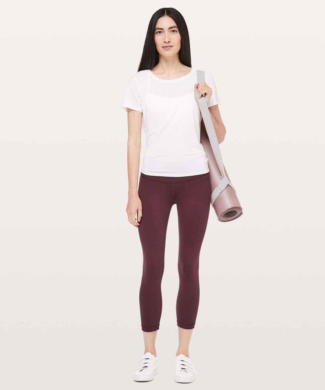 Lululemon Wunder Under Crop III *Full-On Luon 21" - Dark Adobe