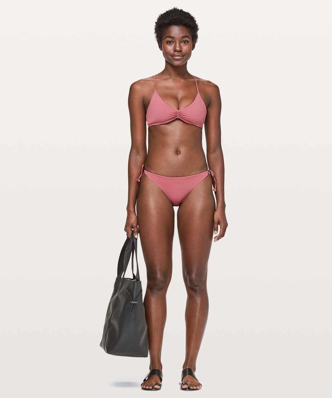 Lululemon Sun Soaker Bikini Top - Cherry Tint